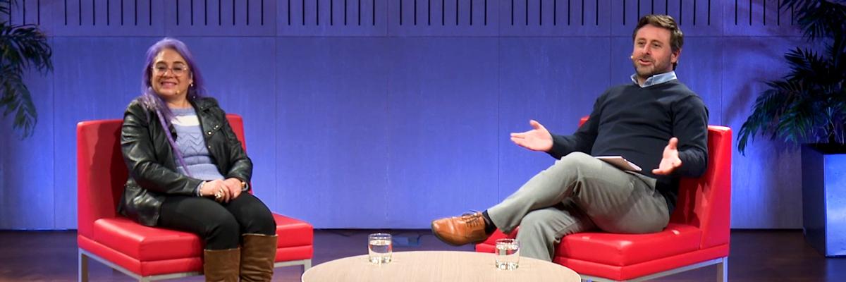 Imagen entrevista a Carmen Gloria Iturra:&nbsp;Ingeniera Informática y fundadora de TECFEM.