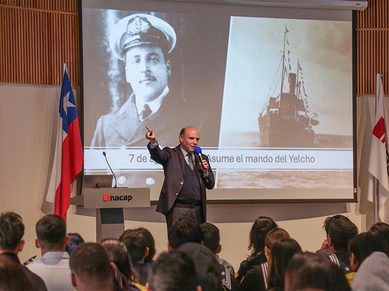 Charla "Hazaña Antártica: Lecciones de Liderazgo"