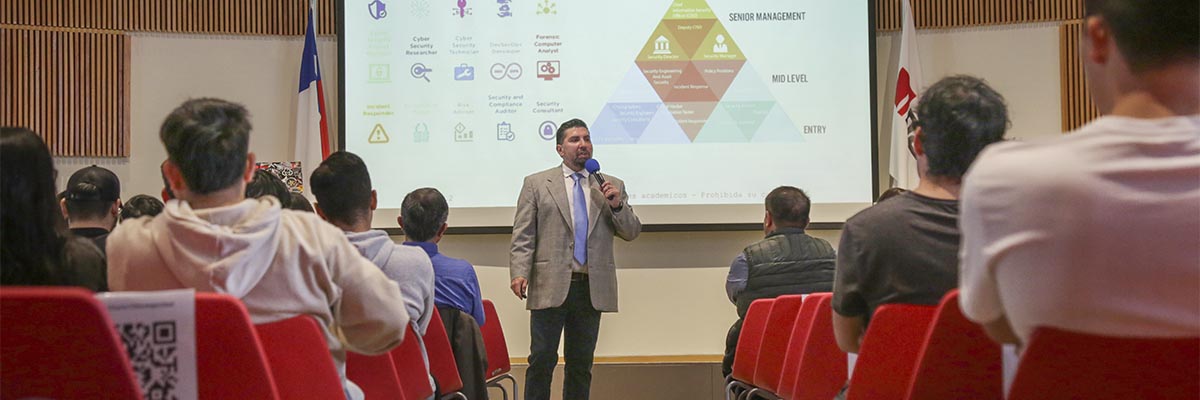 El Área de Tecnologías de la Información y Ciberseguridad de INACAP Sede Iquique llevó a cabo la segunda edición del conversatorio “Hablemos sobre Ciberseguridad”
