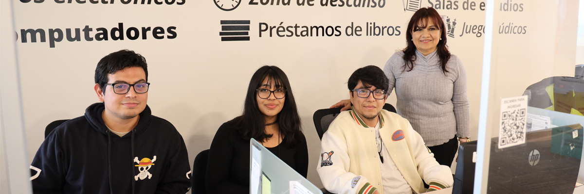 Equipo de Biblioteca de la Sede Arica