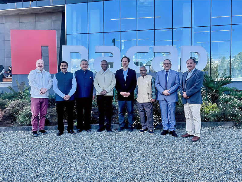 Delegación de la India junto a autoridades de Inacap Sede Valdivia