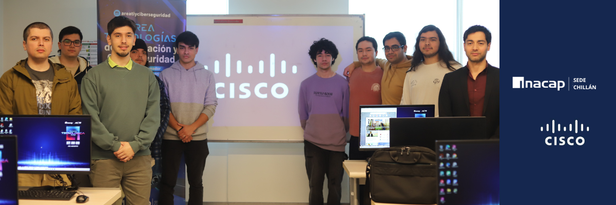 Estudiantes participan en programa de Certificación de Técnico de Soporte de Cisco en INACAP Sede Chillán
