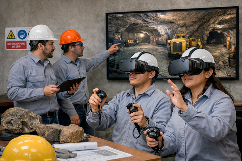 Metaverso Minería INACAP