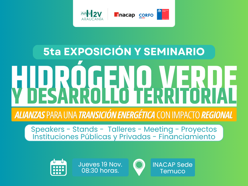 5ta Exposición y Seminario: Hidrógeno Verde y Desarrollo Territorial