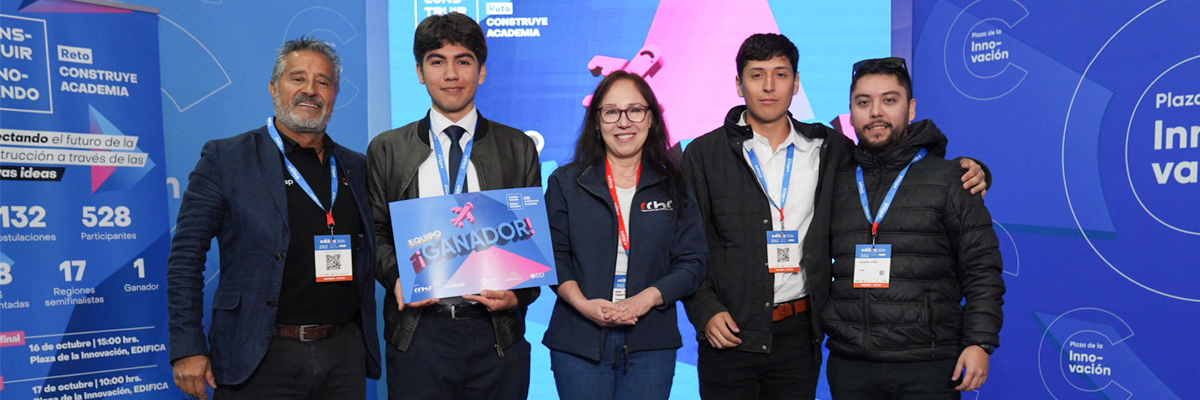 Imagen de referencia de concurso en el que los estudiantes fueron ganadores
