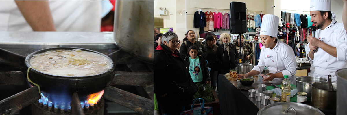 Cocina en vivo INACAP Osorno