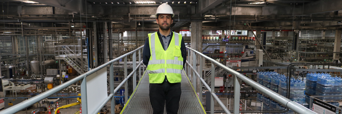 Docente en planta de la Empresa