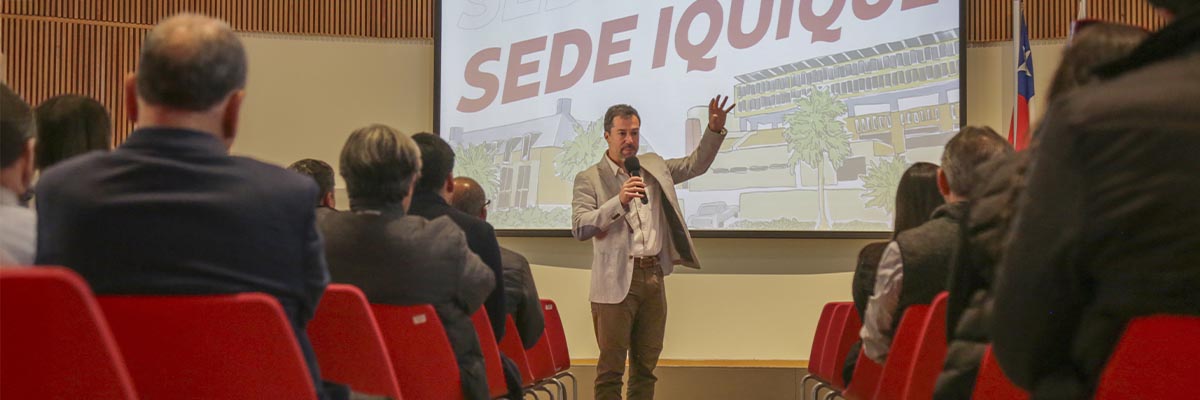 Rector de INACAP, Lucas Palacios, destaca identidad y compromiso con el territorio durante visita institucional