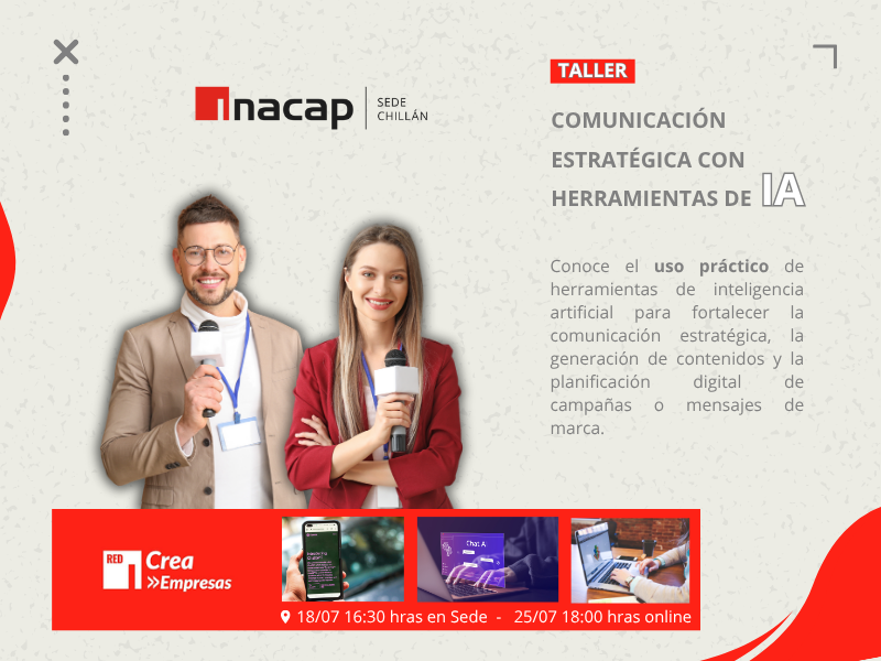 Informacion del taller de comunicacion estrategica con herramientas de IA