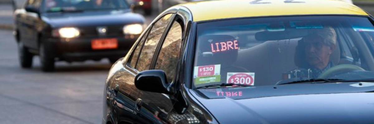 imagen de un taxi