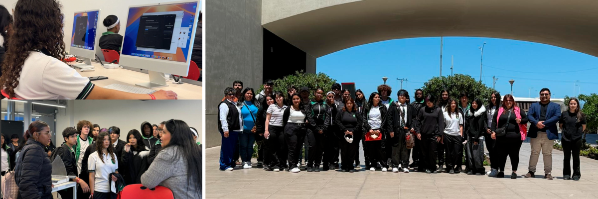 Estudiantes de gráfica trabajan en proyectos creativos durante jornada educativa en INACAP