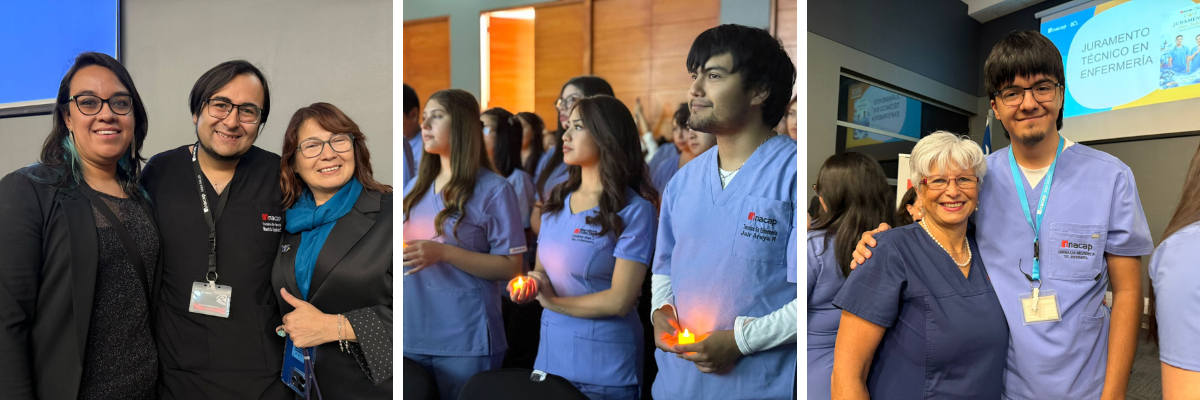 Juramento estudiantes INACAP La Serena Área Salud