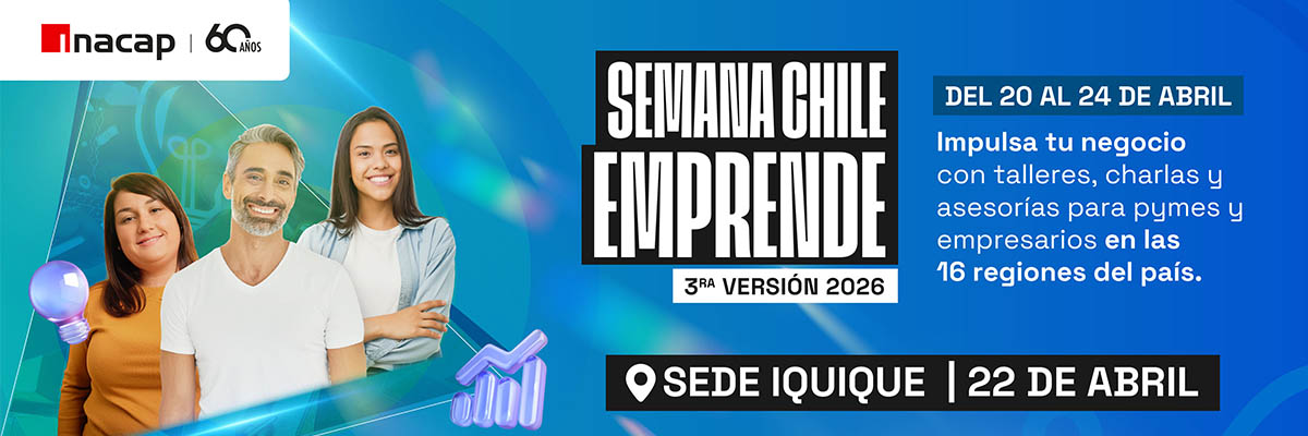 INACAP Iquique impulsa el ecosistema local con la Semana Chile Emprende y el lanzamiento del programa "Crea Mentores"