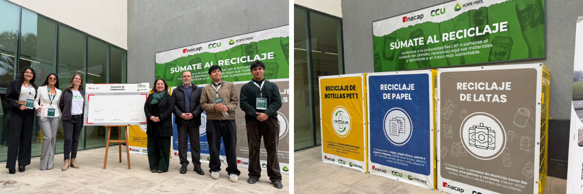 Inauguración Punto Limpio INACAP Sede La Serena