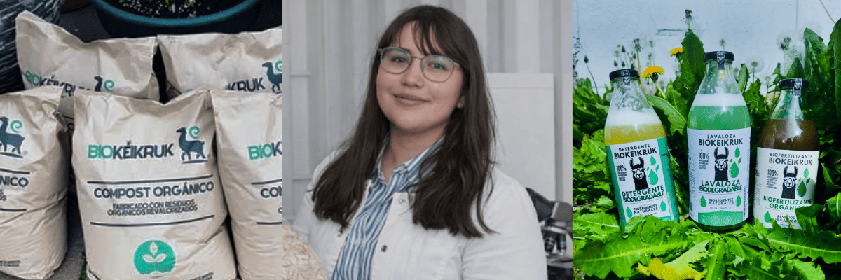 Lorenza Zanoni, exalumna de INACAP transforma residuos en oportunidad