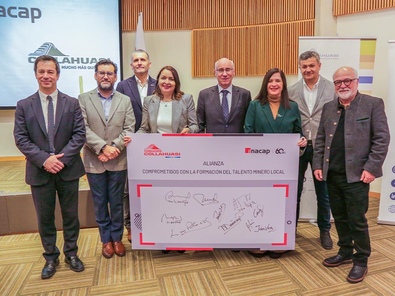 Collahuasi e INACAP impulsan programa de especialización para estudiantes de ingeniería vinculados a la minería