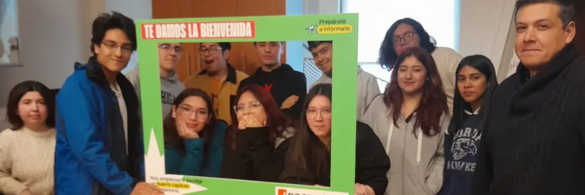 Estudiantes INACAP Sede Coyhaique en la “Semana de Bienvenida”