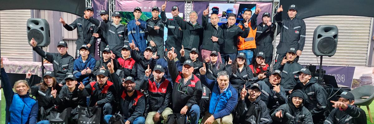 Estudiantes de INACAP Sede Puerto Montt exploran las nuevas tecnologías de Volvo Chile