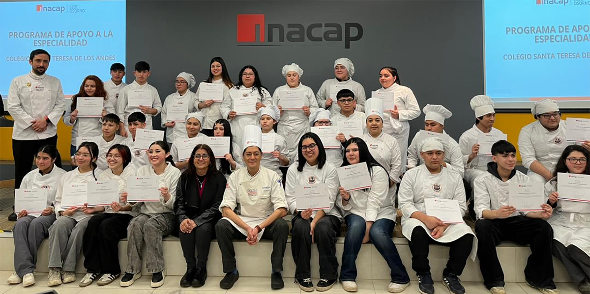 INACAP programa apoyo a la especialidad área gastronomía