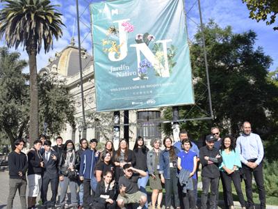 Fotografía de Estudiantes del Área Diseño e Industria Digital de INACAP Sede Puente Alto