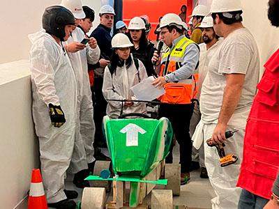 Concurso de Estructuras y Rally a Escala tuvo una jornada llena de desafíos en INACAP Sede Valdivia