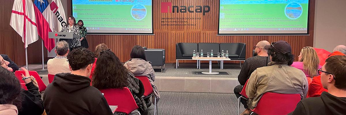 INACAP Sede Valdivia realiza Seminario de Ríos y Humedales con destacados expositores