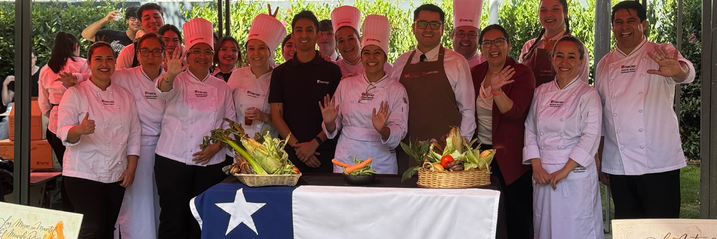 Participantes día de la comida Chilena