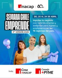 Evento Semana Chile Emprende INACAP 2026