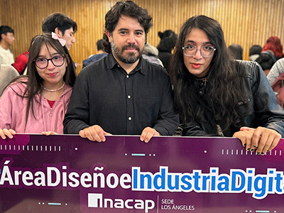 Sede Los Ángeles realiza por primera vez el lanzamiento del Año Académico del Área Diseño e Industria Digital de INACAP