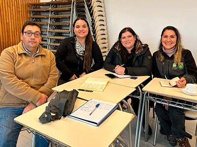 INACAP Sede Los Ángeles construye espacio de conversación junto a establecimientos Técnico Profesionales de la provincia de Biobío