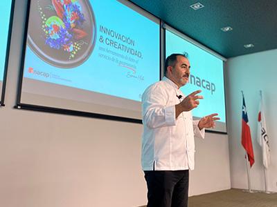 Innovación y creatividad se unen en charla de chef y exalumno Eugenio Melo en Sede Concepción-Talcahuano