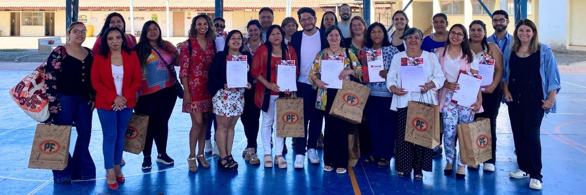 INACAP Sede Talca realiza cierre del curso de Repostería Navideña para mujeres de la comuna de Licantén