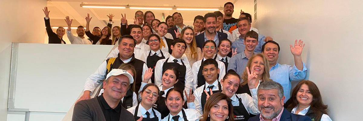 Con gran éxito en INACAP Sede Curicó se celebra el del Día de la Cocina Chilena con degustación y maridaje de 4 Tiempos