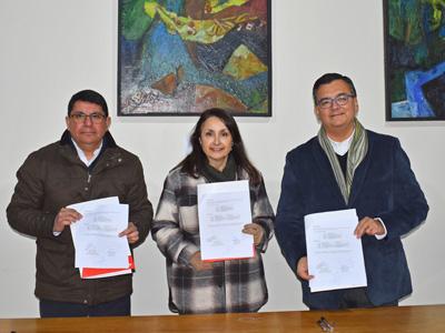 Escuela Agrícola de Molina firma convenio con la empresa Patagoniafresh con el apoyo de INACAP Sede Curicó