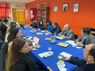 Segunda Sesión del Consejo Territorial de O'Higgins en el Liceo Técnico Profesional Ernesto Pinto Lagarrigue