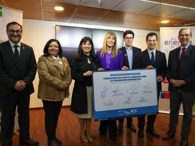 INACAP se suma a iniciativa para fortalecer la formación de técnicos que liderarán la transición energética en Chile
