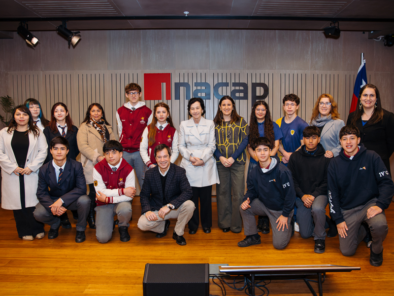 Participantes de la final nacional de las Olimpiadas de Educación Financiera 2026