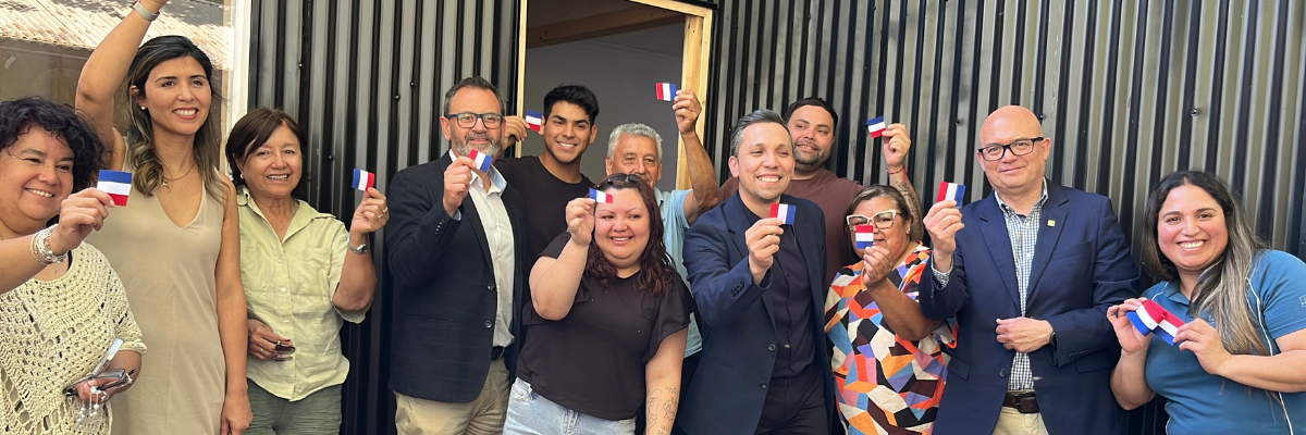 Autoridades y estudiantes inauguran vivienda modular Proyecto Lampa INACAP Renca