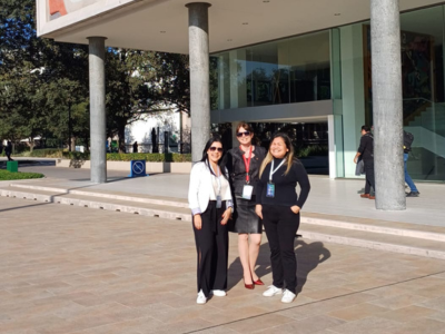 Docentes posando en IFE Conference 2026 representando a INACAP Santiago Centro