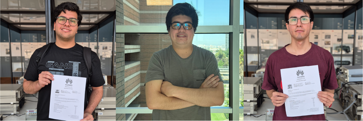 estudiantes que aprobaron certificación Internacional Huawei