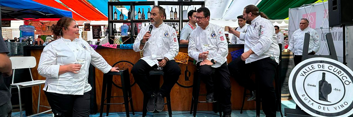 Director del área nivel nacional con otros Chef