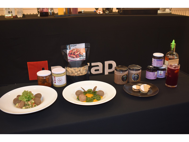 Imagen de los platos preparados con productor saludables