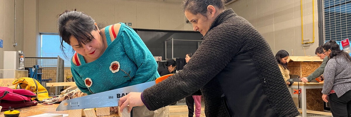 mujeres capacitación Sede Osorno.