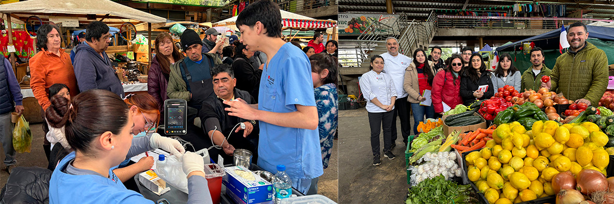 imagen estudiantes INACAP Osorno en feria