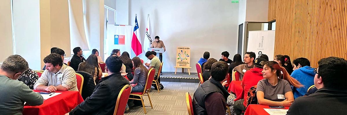 Mesa de trabajo de Estudiantes de Inacap sede Coyhaique