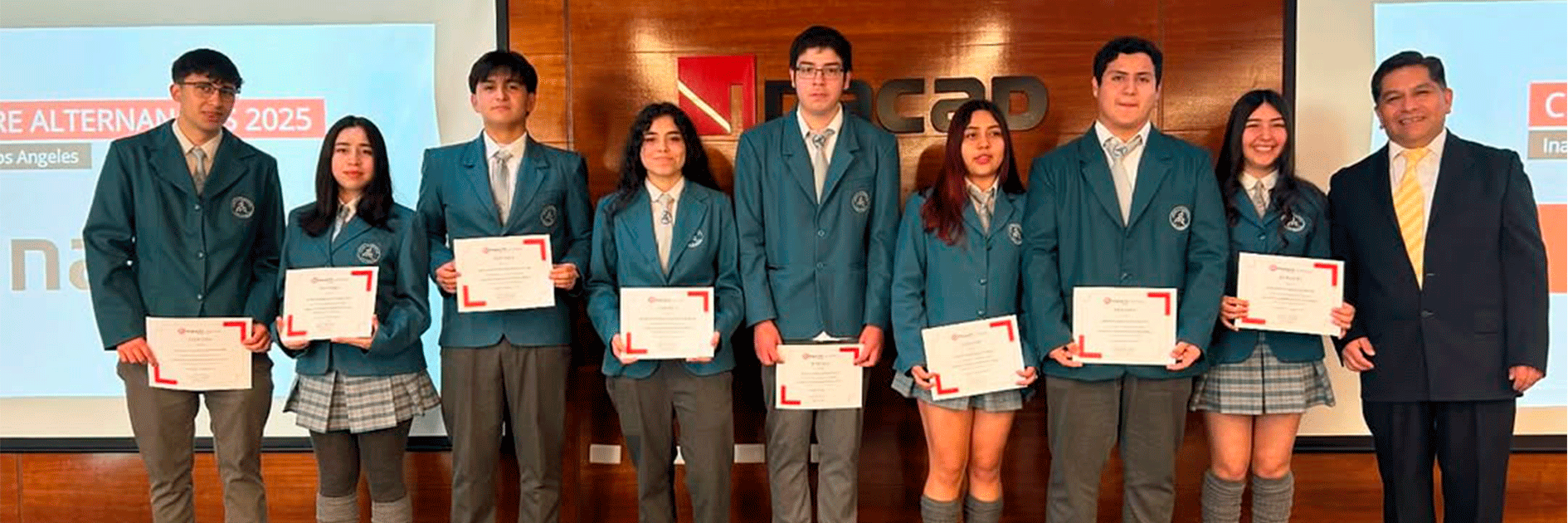 Estudiantes del Liceo Comercial Diego Portales finalizan pasantía formativa en INACAP Sede Los Ángeles