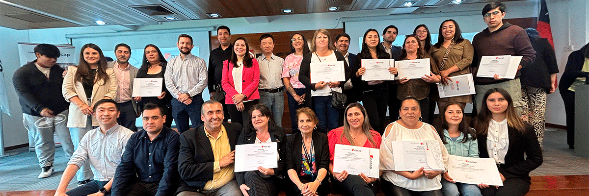 Participantes en capacitación de Higiene y Manipulación de Alimentos en Santa Bárbara y Quilaco