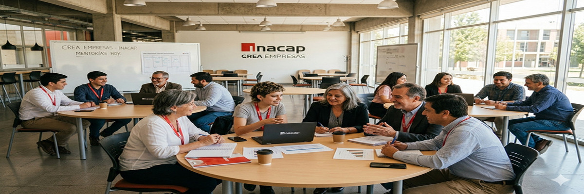 Evento CREA Empresas, 4, 11, 18 y 25 de septiembre, INACAP Sede Maipú