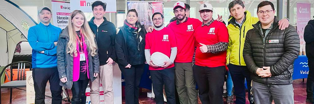 Representantes de INACAP Sede Valdivia en la Copa Capital Cervecera