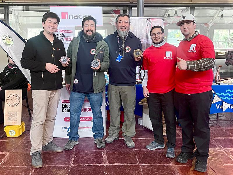 Representantes de INACAP Sede Valdivia en la Copa Capital Cervecera